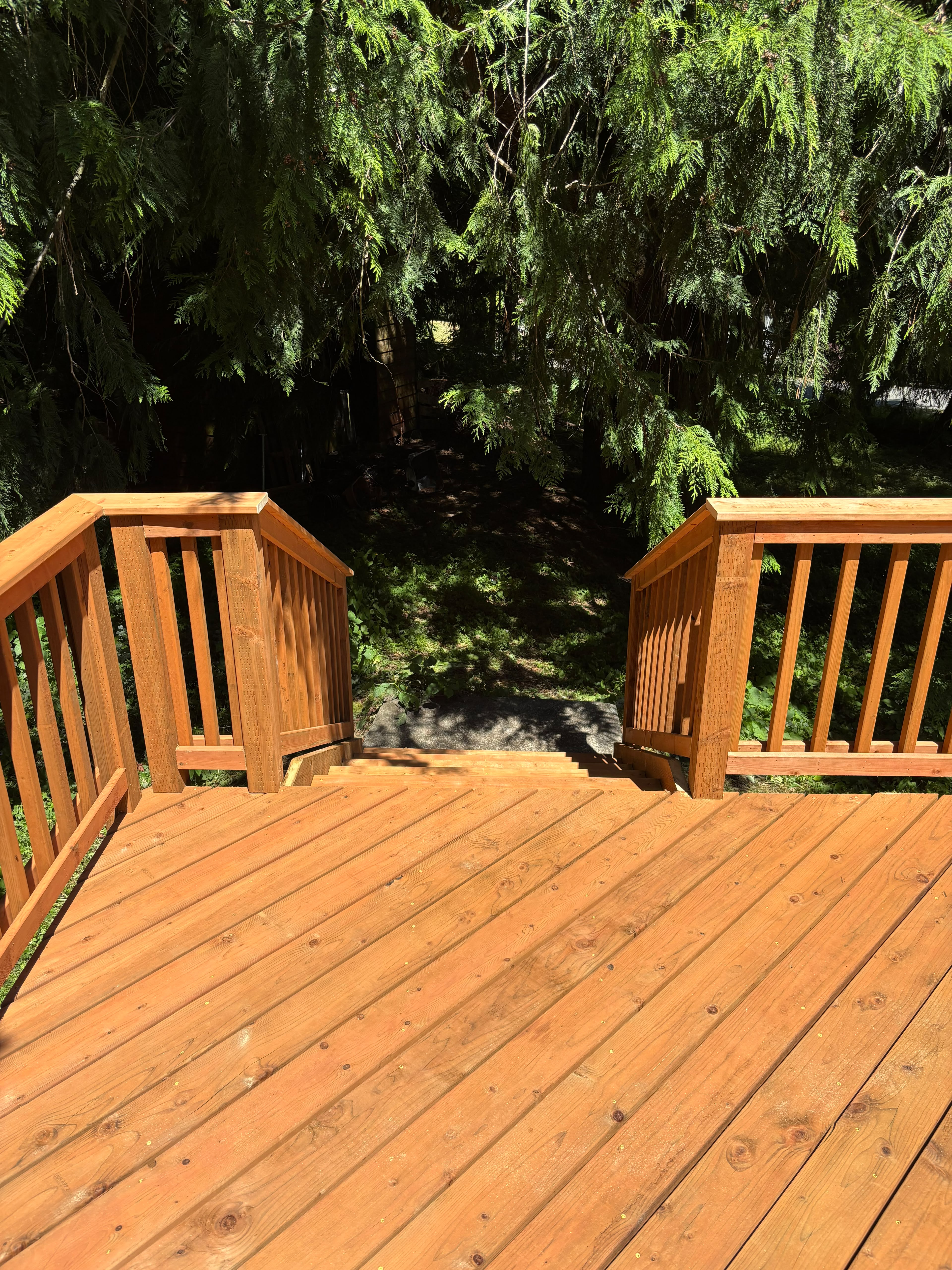 Deck Staircase & Railing Build